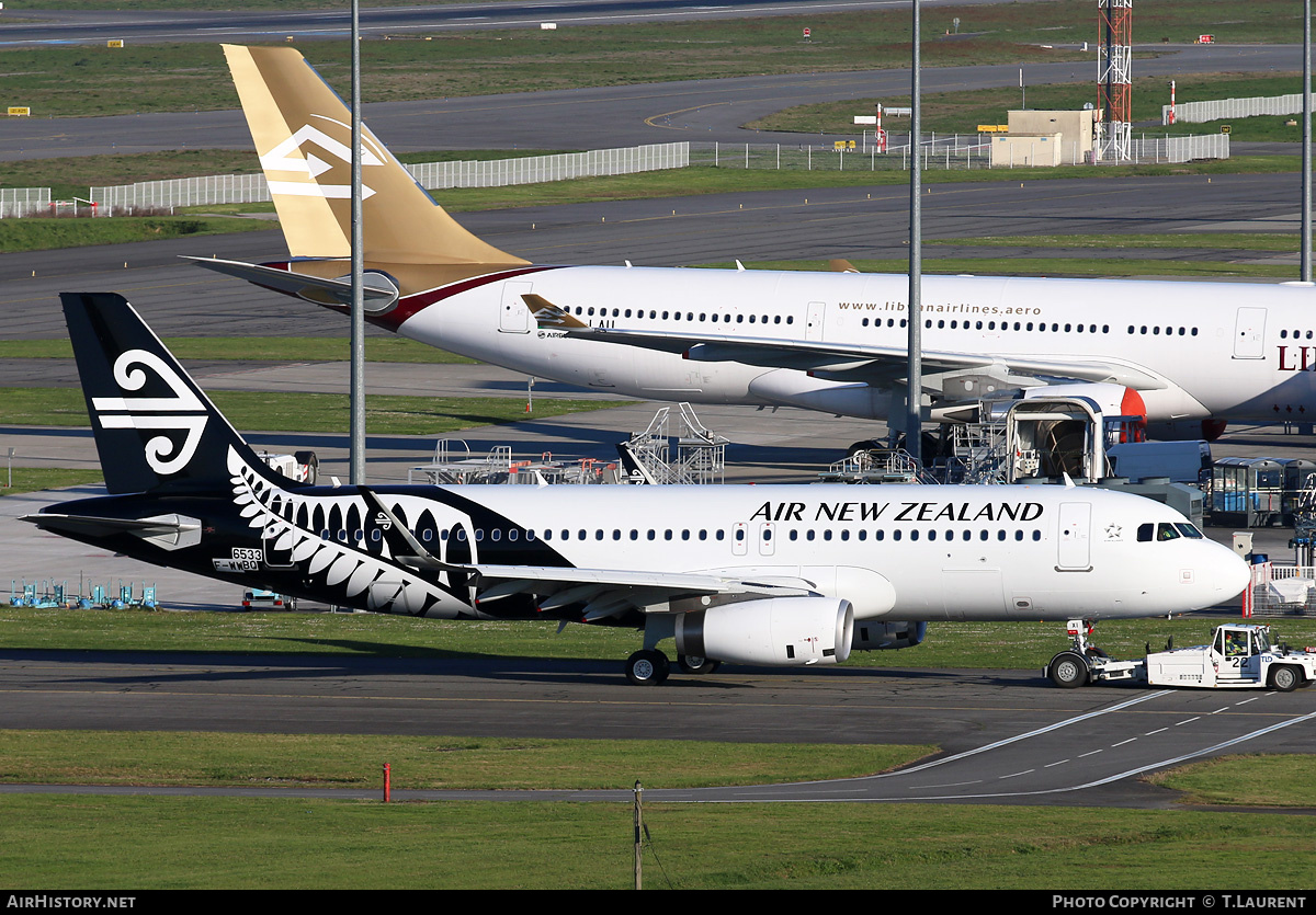 Aircraft Photo of F-WWBQ | Airbus A320-232 | Air New Zealand | AirHistory.net #200885