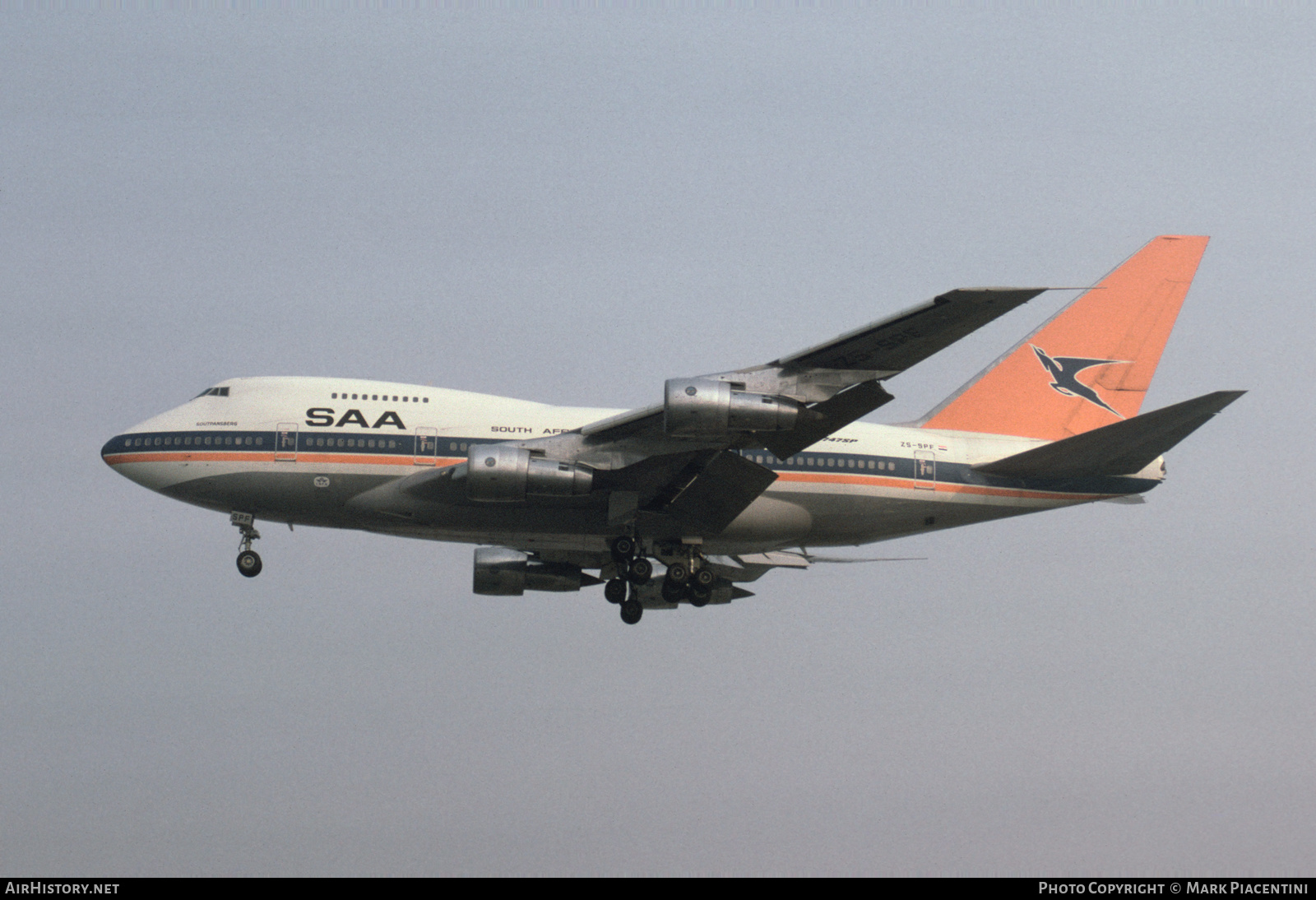 Aircraft Photo of ZS-SPF | Boeing 747SP-44 | South African Airways - Suid-Afrikaanse Lugdiens | AirHistory.net #200886