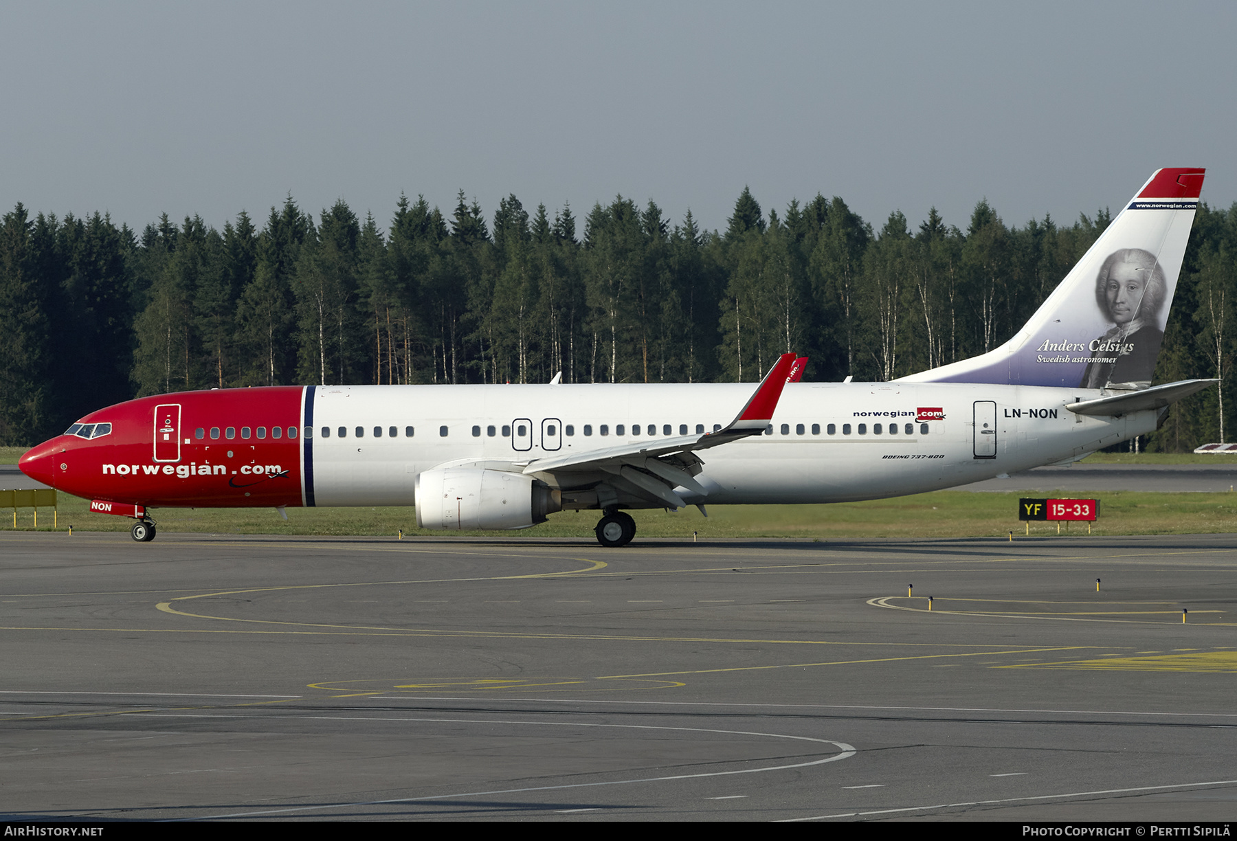 Aircraft Photo of LN-NON | Boeing 737-86N | Norwegian | AirHistory.net #200888