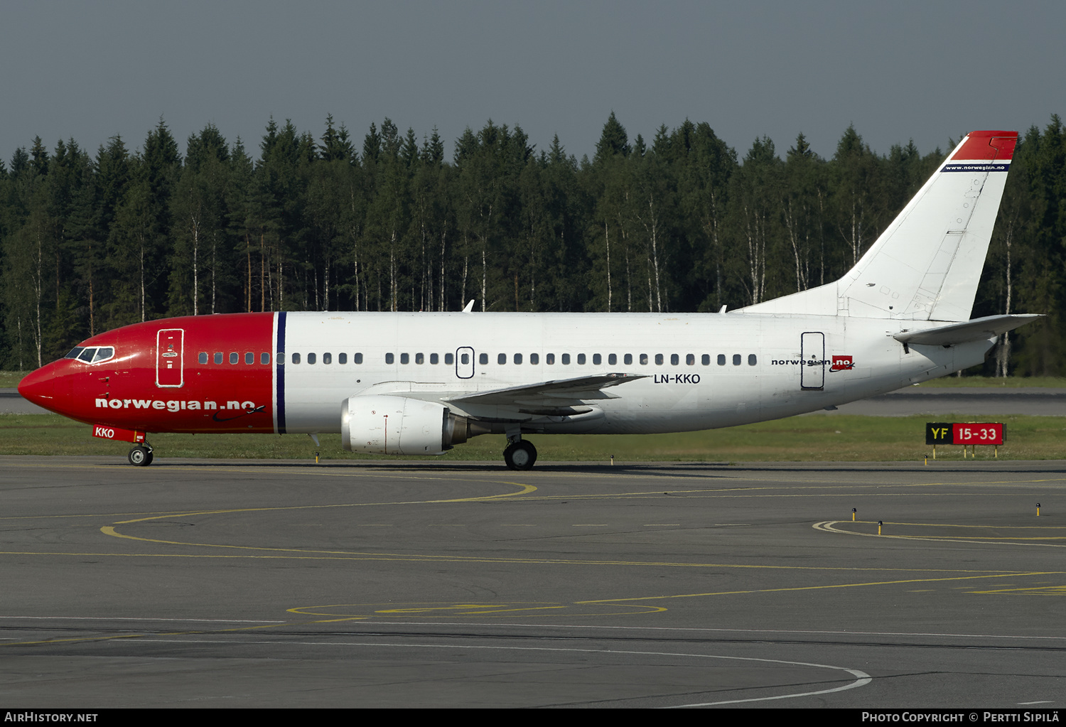 Aircraft Photo of LN-KKO | Boeing 737-3Y0 | Norwegian | AirHistory.net #200891