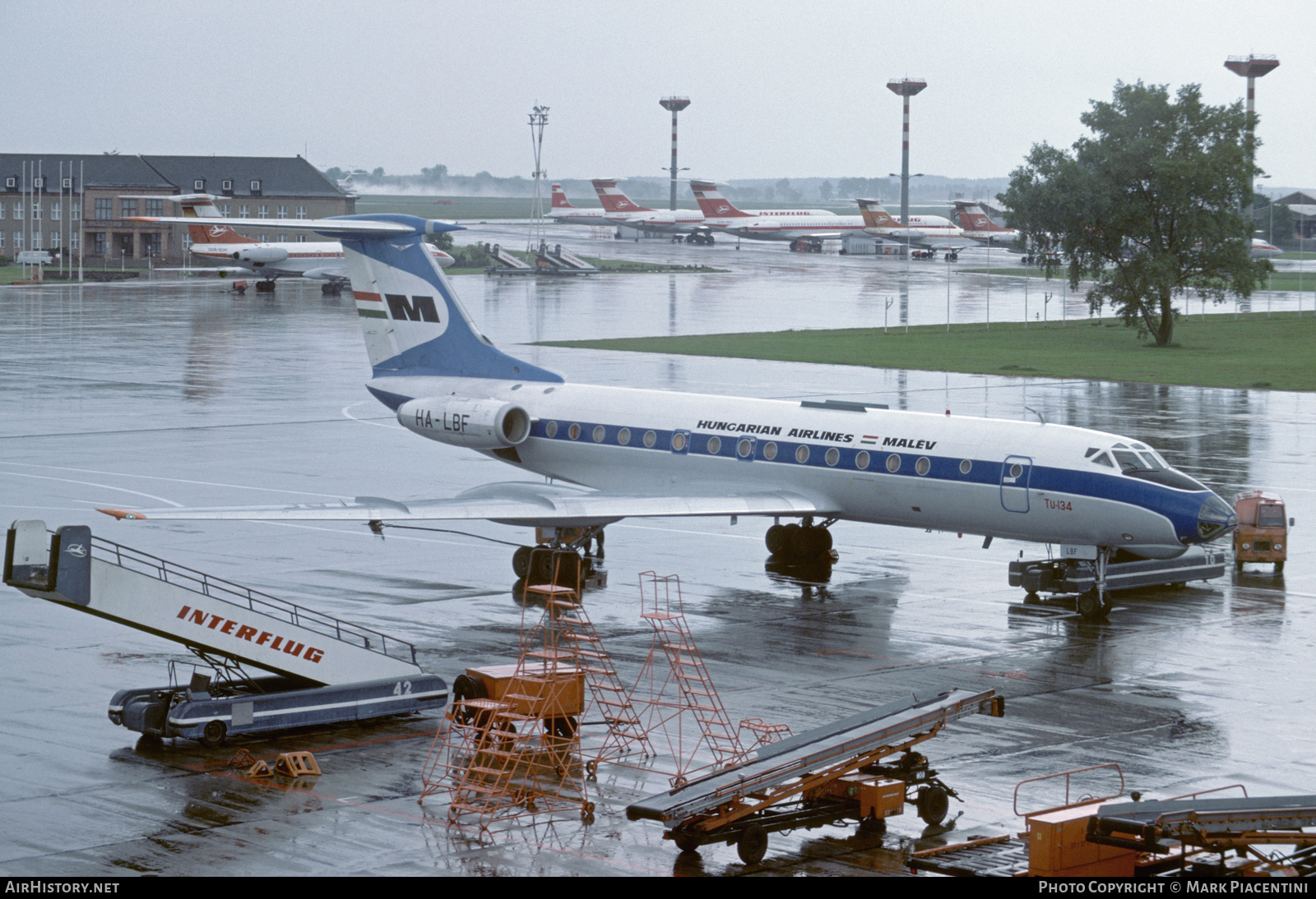 Aircraft Photo of HA-LBF | Tupolev Tu-134 | Malév - Hungarian Airlines | AirHistory.net #200892