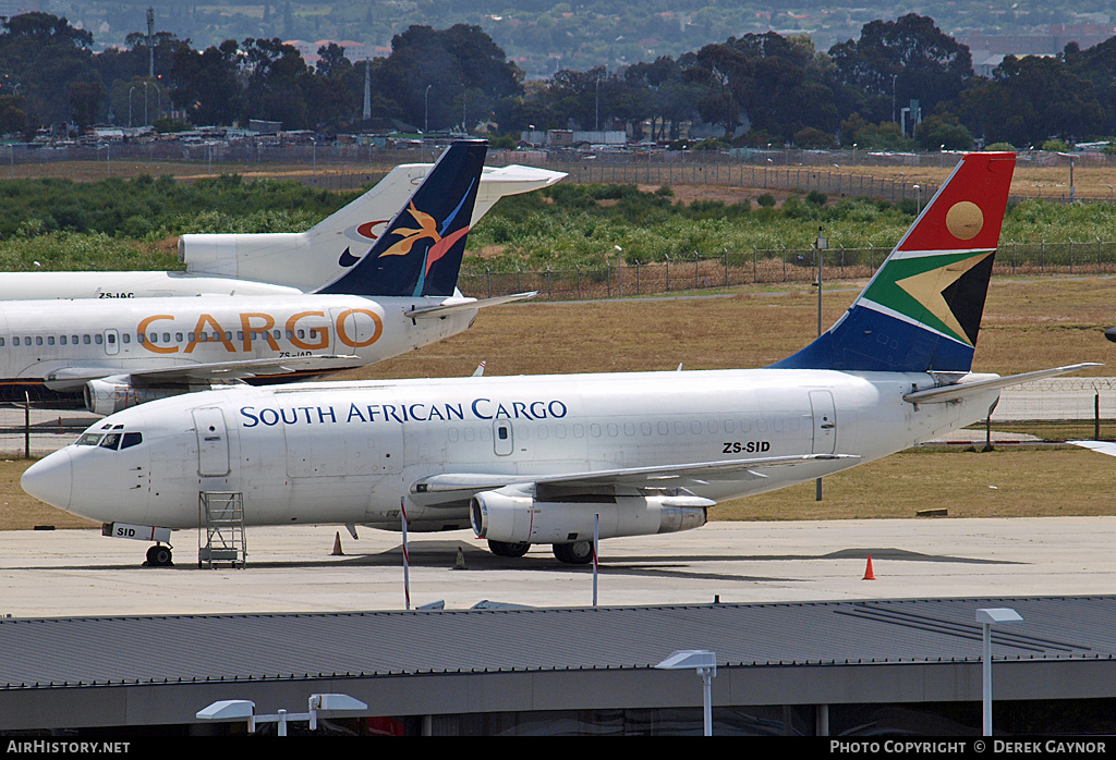 Aircraft Photo of ZS-SID | Boeing 737-244/Adv(F) | South African Airways Cargo | AirHistory.net #200893
