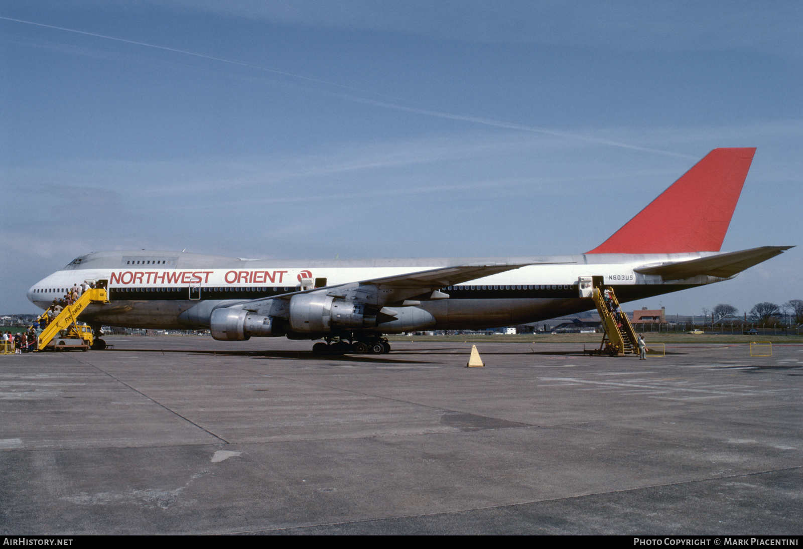 Aircraft Photo of N603US | Boeing 747-151 | Northwest Orient Airlines | AirHistory.net #200899