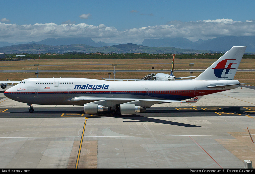 Aircraft Photo of 9M-MPP | Boeing 747-4H6 | Malaysia Airlines | AirHistory.net #200900