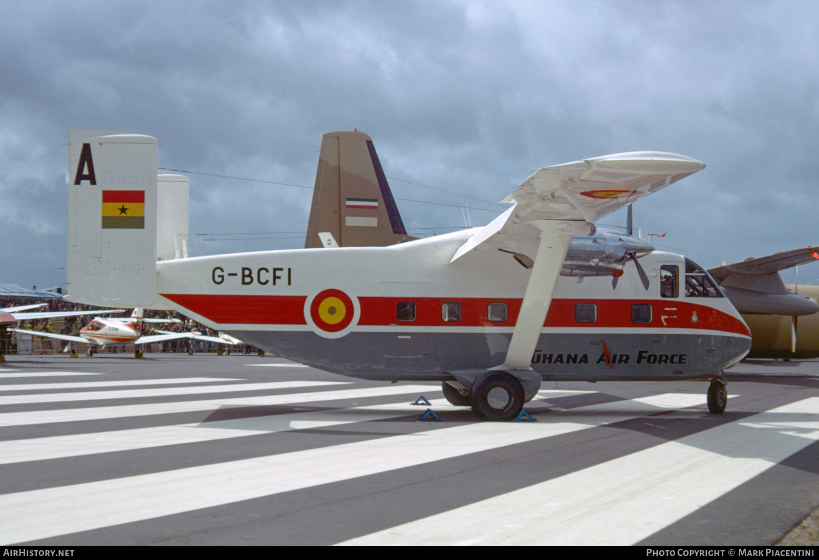 Aircraft Photo of G-BCFI | Short SC.7 Skyvan 3M-400 | Ghana - Air Force | AirHistory.net #200910