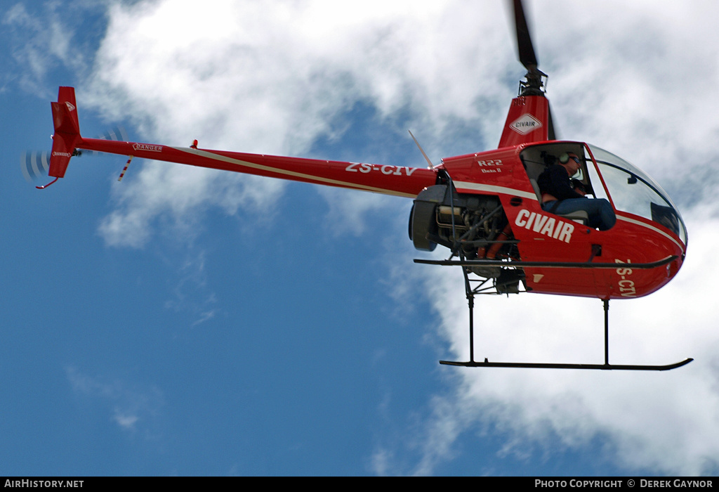 Aircraft Photo of ZS-CIV | Robinson R-22B Beta | Civ Air | AirHistory.net #200911