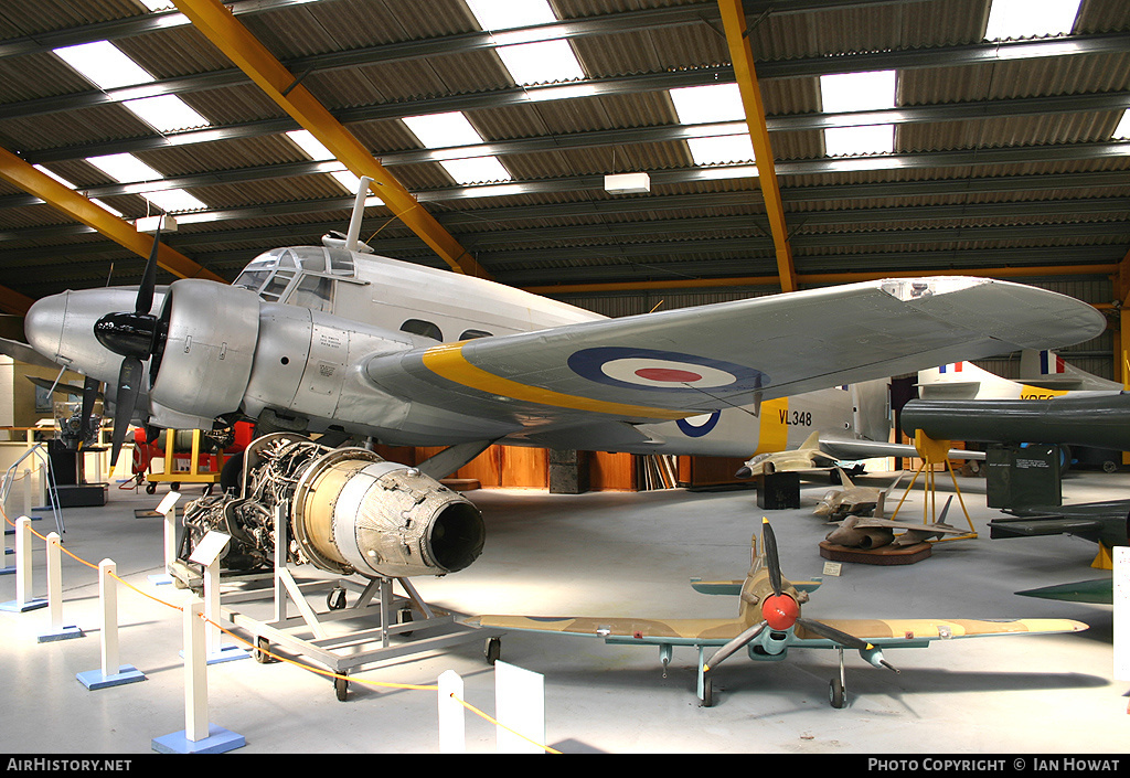 Aircraft Photo of VL348 | Avro 652A Anson C19/2 | UK - Air Force | AirHistory.net #200914