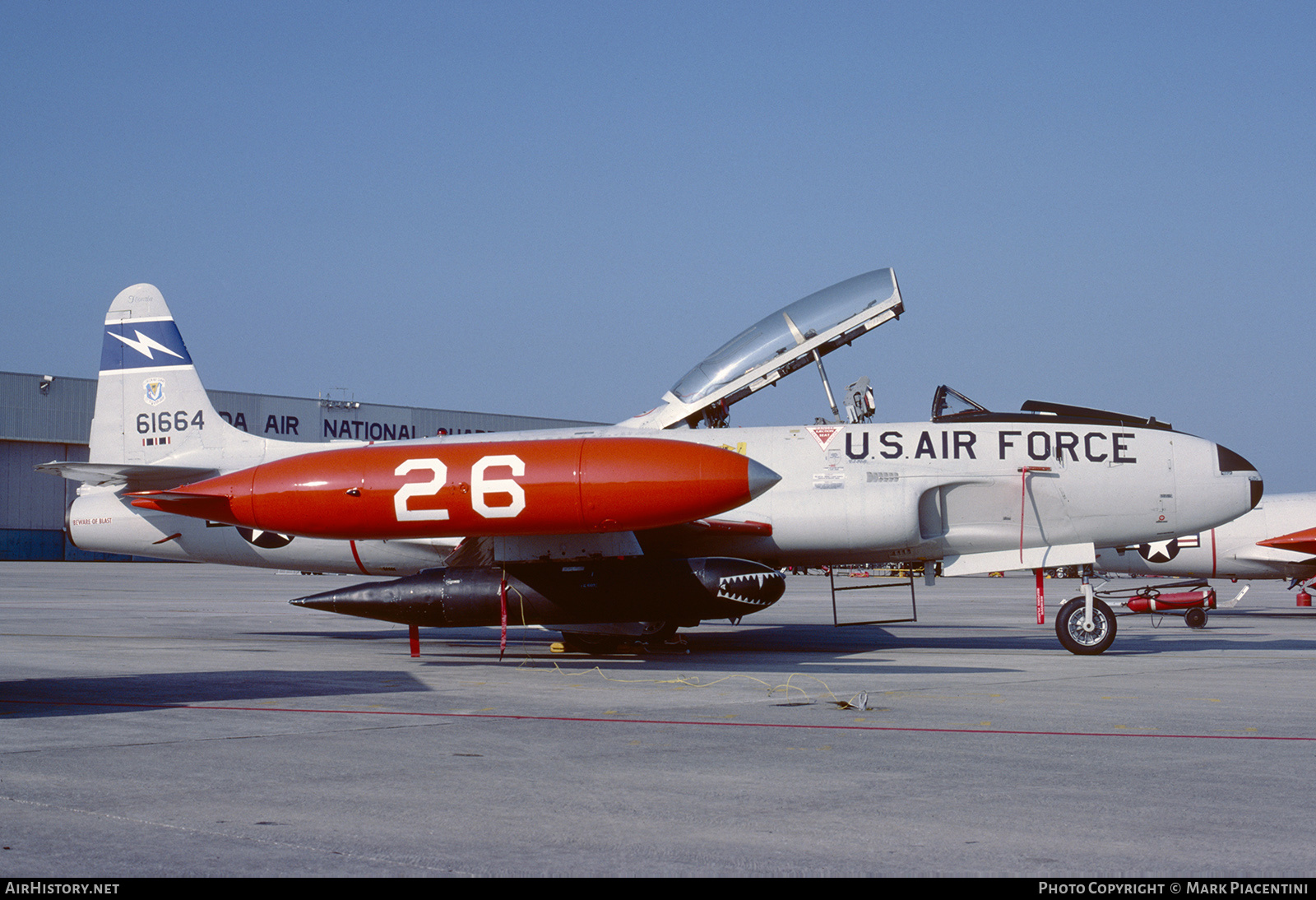 Aircraft Photo of 56-1664 / 61664 | Lockheed T-33A | USA - Air Force | AirHistory.net #200925
