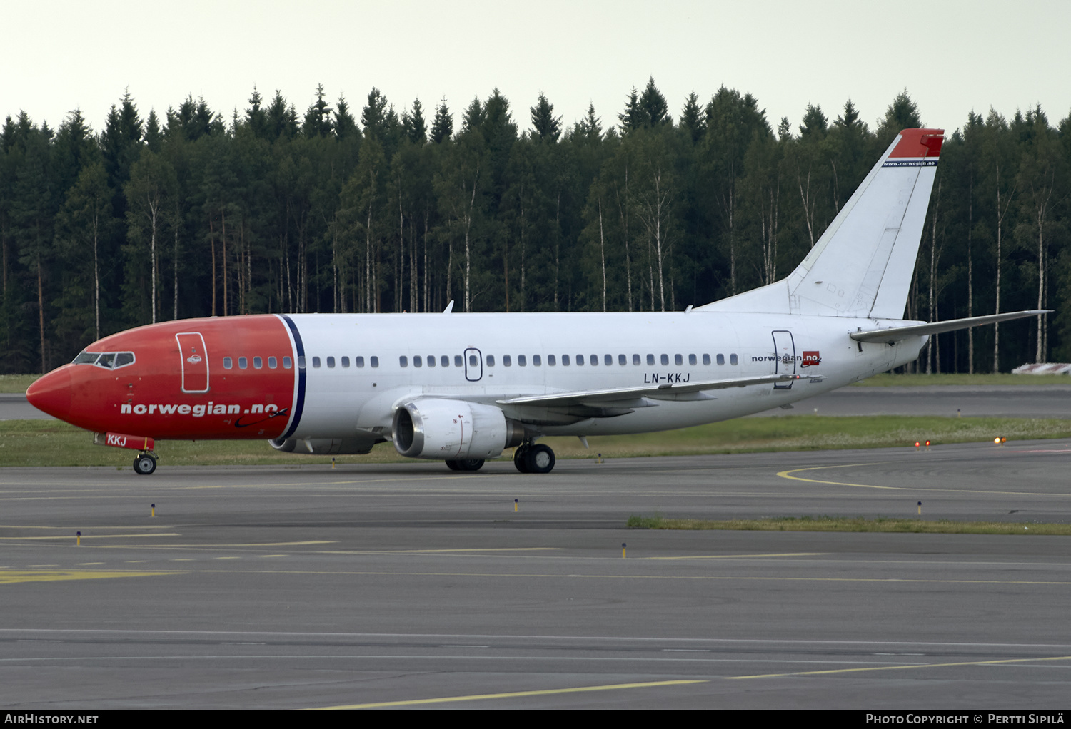 Aircraft Photo of LN-KKJ | Boeing 737-36N | Norwegian | AirHistory.net #200929