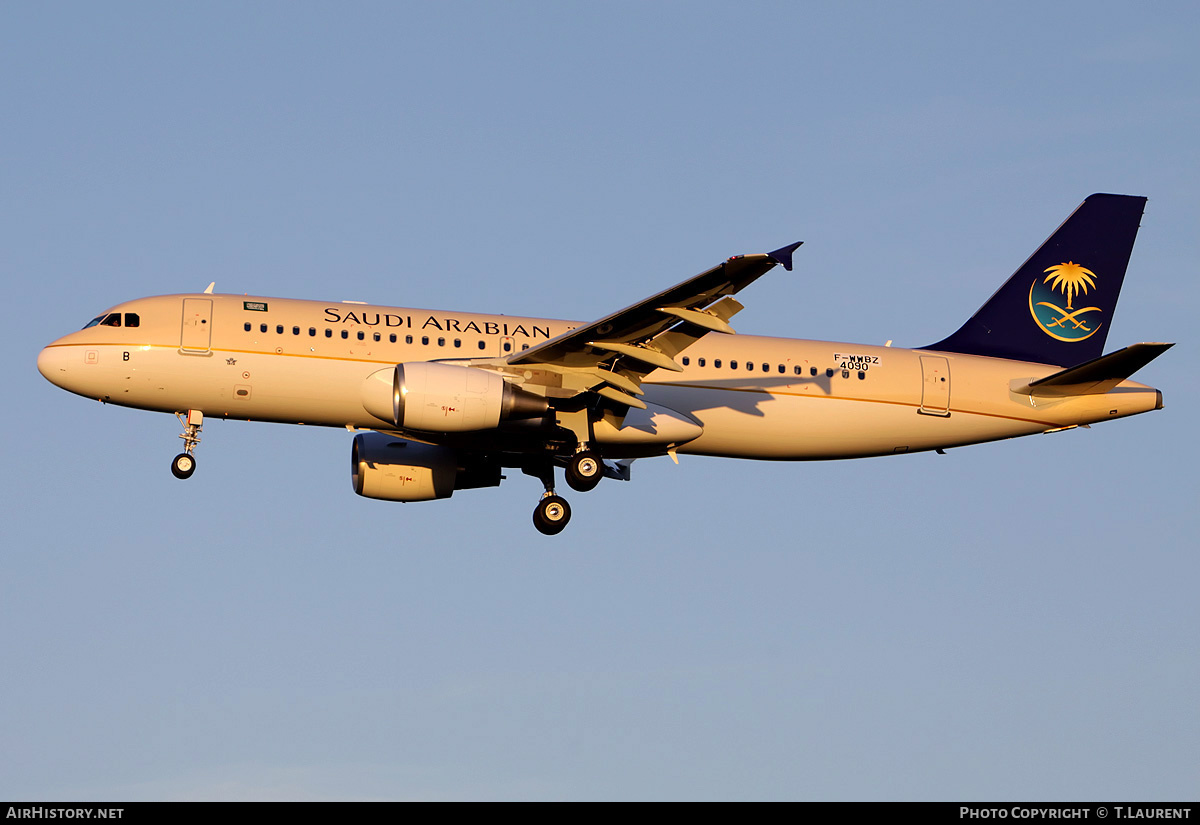 Aircraft Photo of F-WWBZ | Airbus A320-214 | Saudi Arabian Airlines | AirHistory.net #200939
