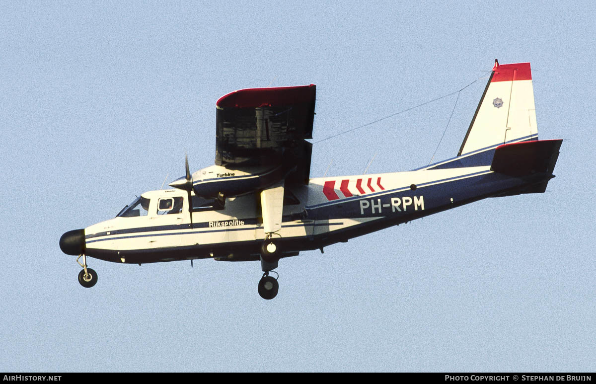 Aircraft Photo of PH-RPM | Britten-Norman BN-2A-10 Islander | Rijkspolitie | AirHistory.net #200942
