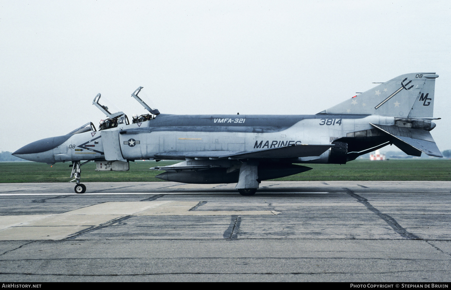 Aircraft Photo of 153814 / 3814 | McDonnell Douglas F-4S Phantom II | USA - Marines | AirHistory.net #200946