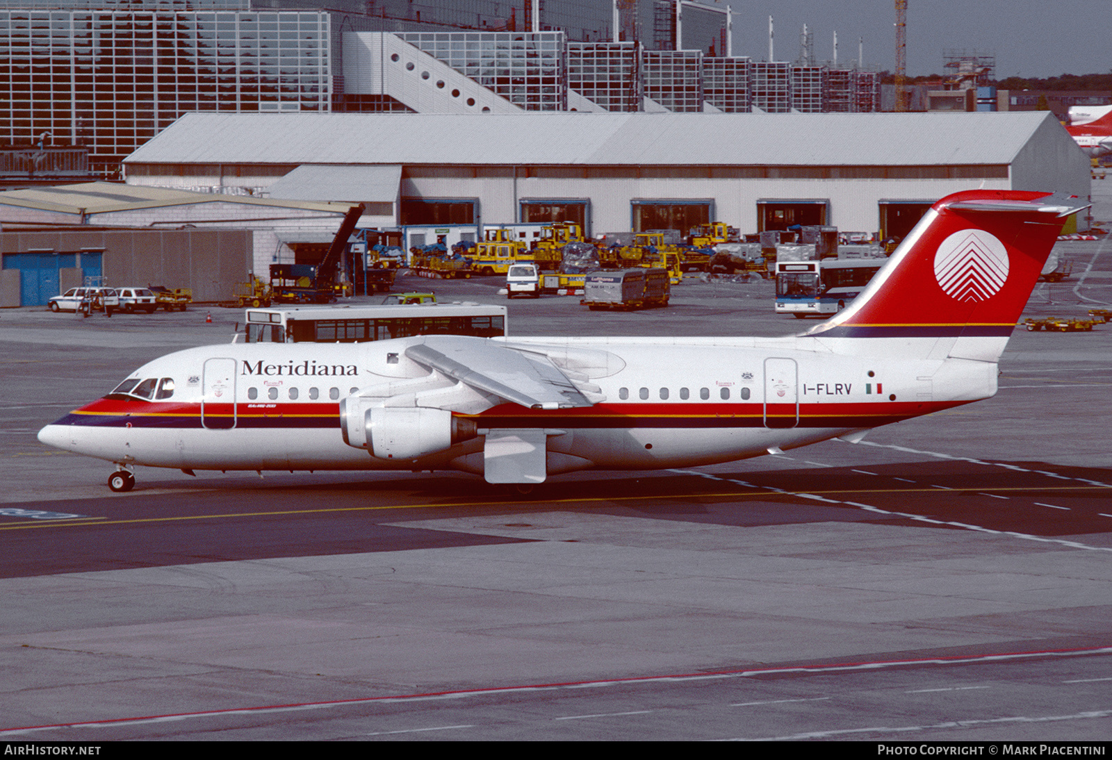 Aircraft Photo of I-FLRV | British Aerospace BAe-146-200 | Meridiana | AirHistory.net #200959