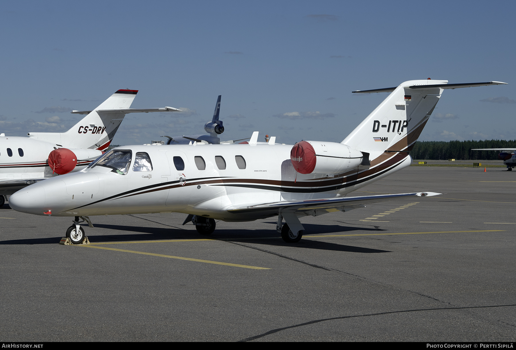 Aircraft Photo of D-ITIP | Cessna 525 CitationJet CJ1 | VHM Schul- und Charterflug | AirHistory.net #200962