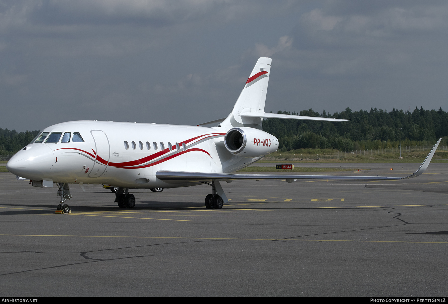 Aircraft Photo of PR-NXG | Dassault Falcon 2000EX | Global Táxi Aéreo | AirHistory.net #200964