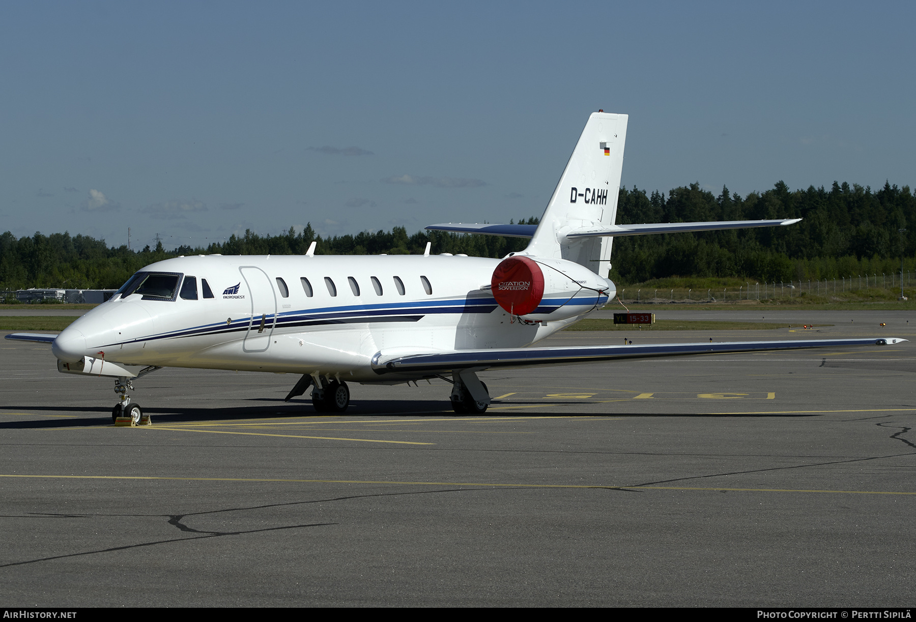 Aircraft Photo of D-CAHH | Cessna 680 Citation Sovereign | Aerowest | AirHistory.net #200972