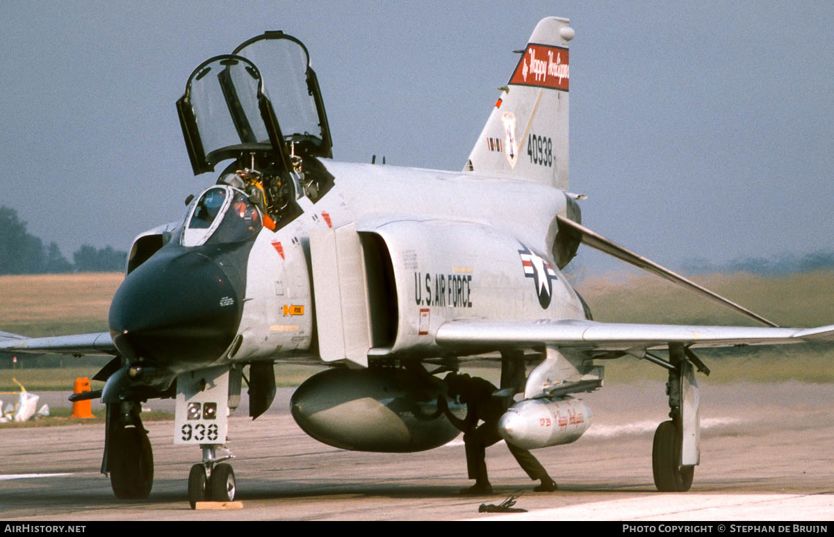 Aircraft Photo of 64-0938 / 40938 | McDonnell F-4D Phantom II | USA - Air Force | AirHistory.net #200973