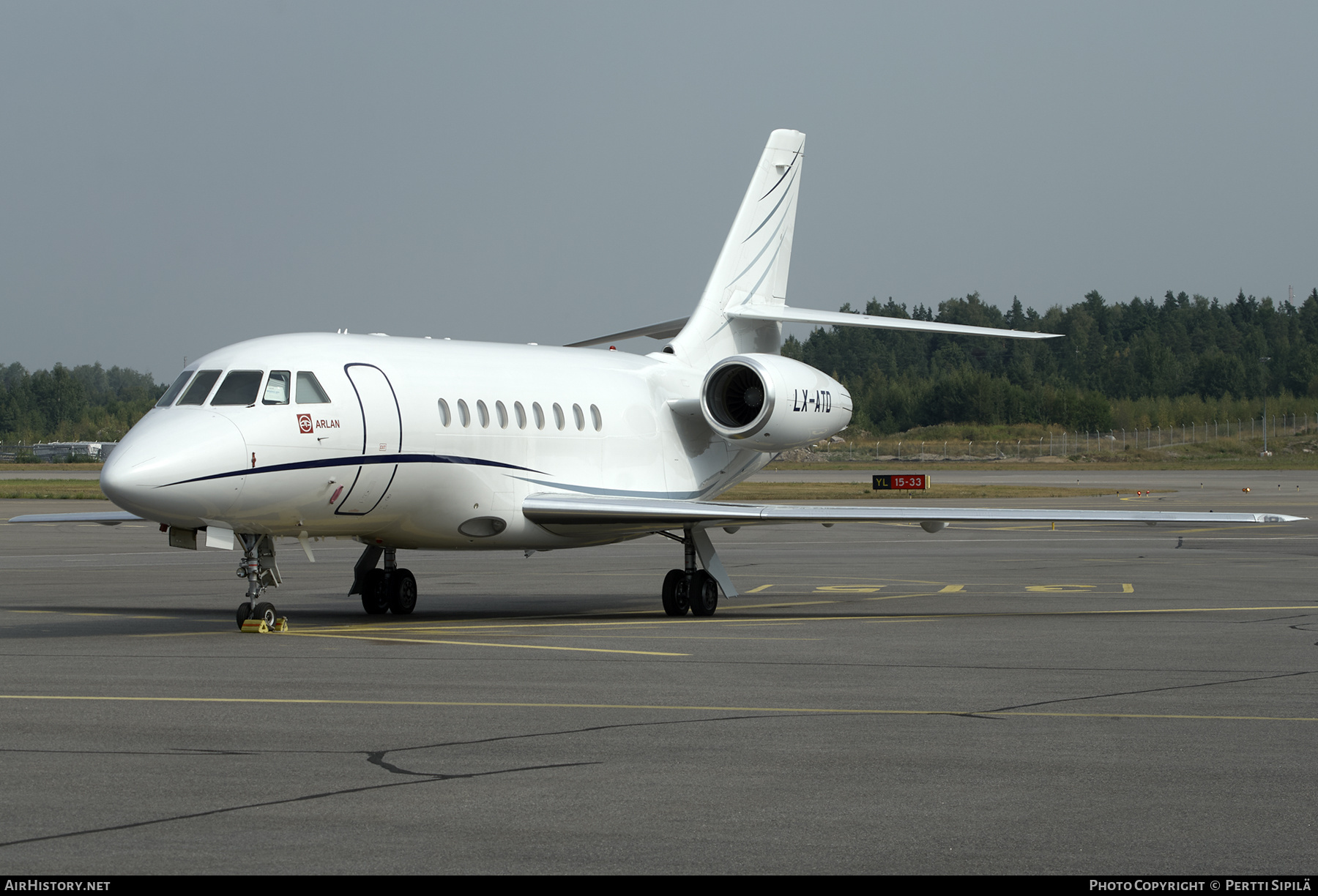 Aircraft Photo of LX-ATD | Dassault Falcon 2000DX | Arlan | AirHistory.net #201000