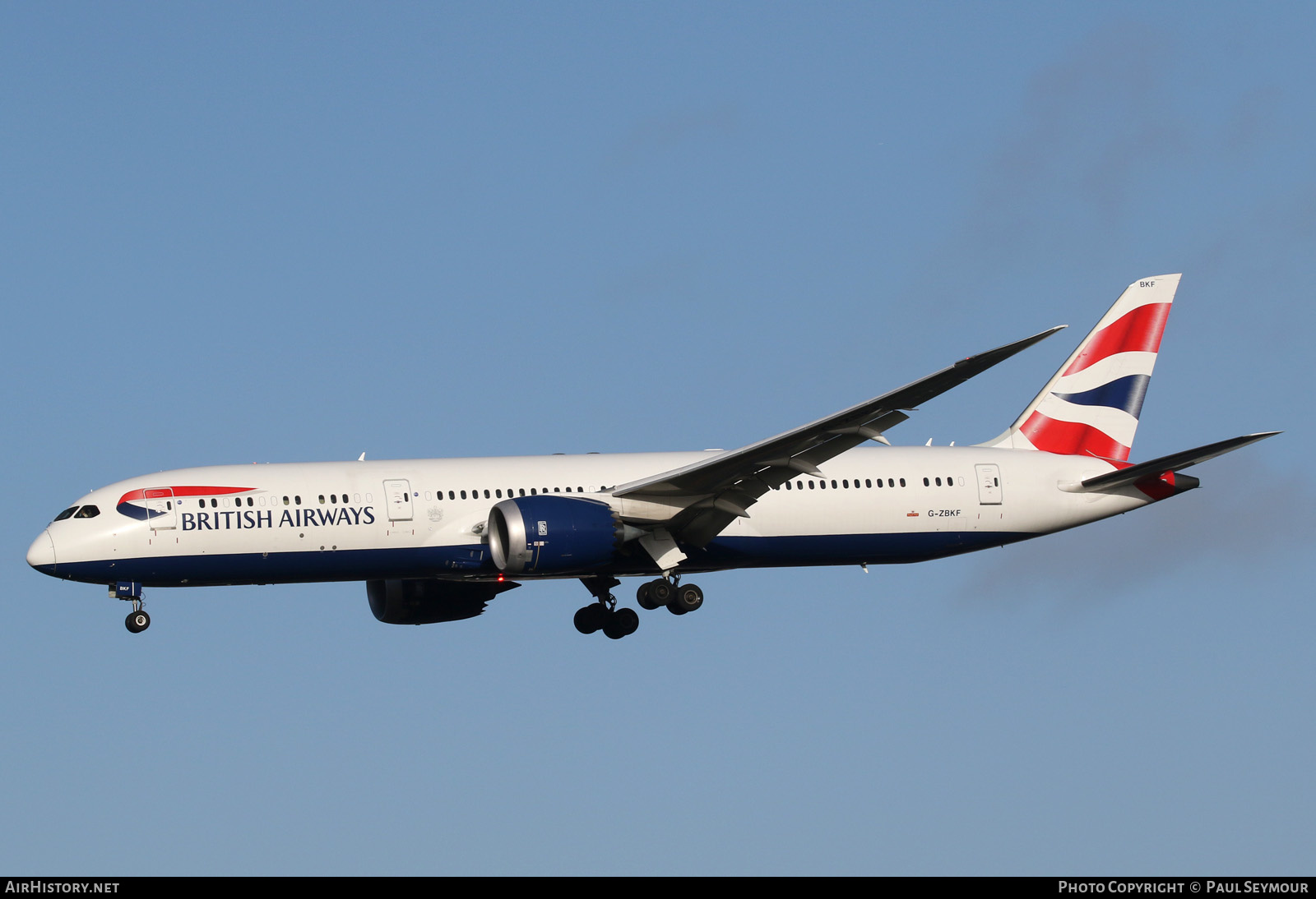 Aircraft Photo of G-ZBKF | Boeing 787-9 Dreamliner | British Airways | AirHistory.net #201020