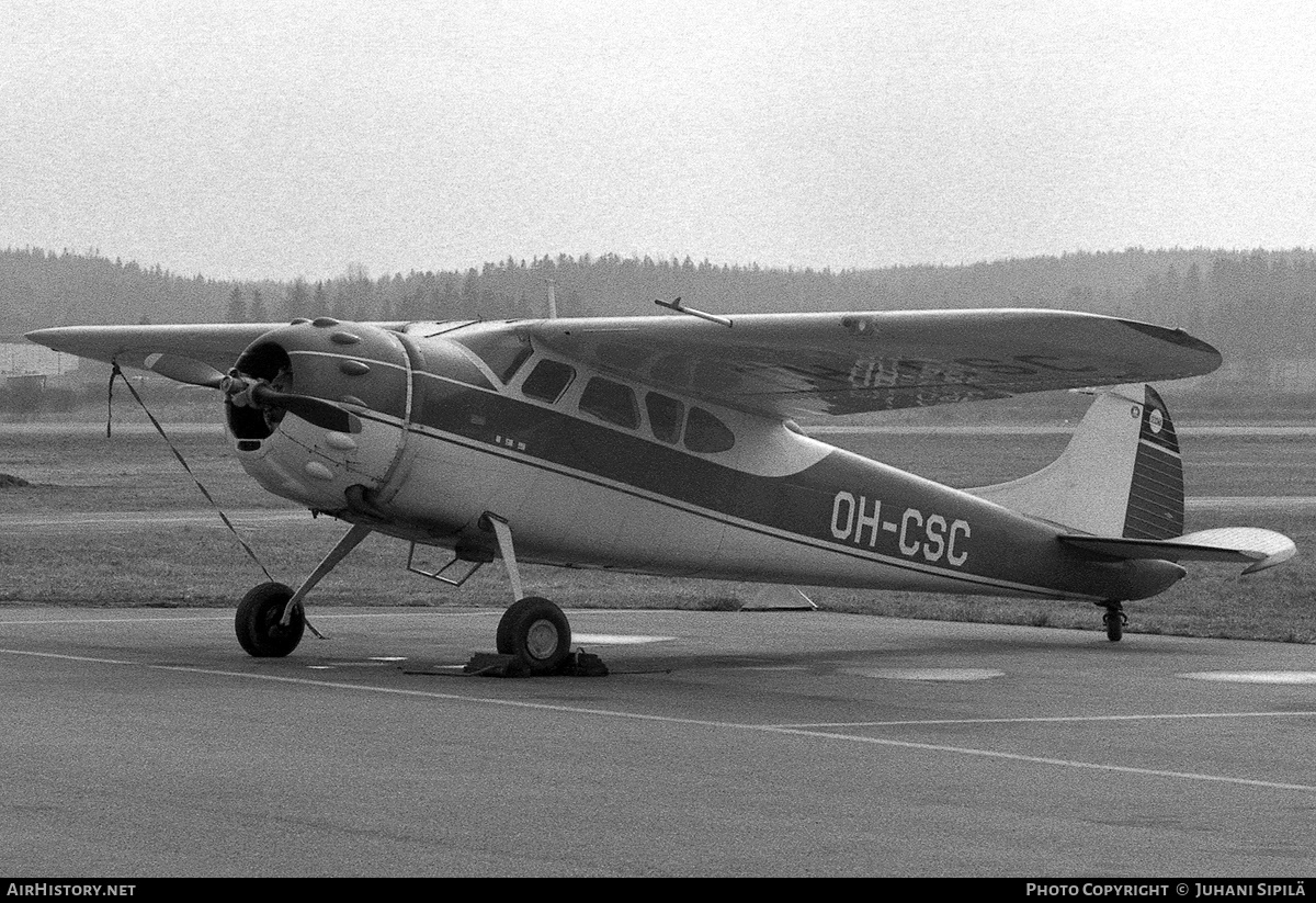 Aircraft Photo of OH-CSC | Cessna 195B | AirHistory.net #201030