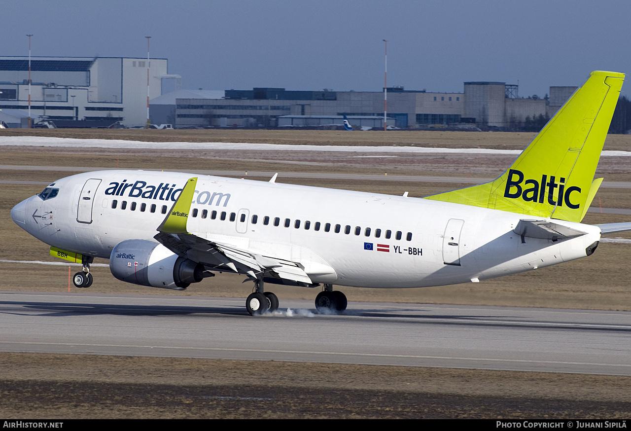 Aircraft Photo of YL-BBH | Boeing 737-548 | AirBaltic | AirHistory.net #201036