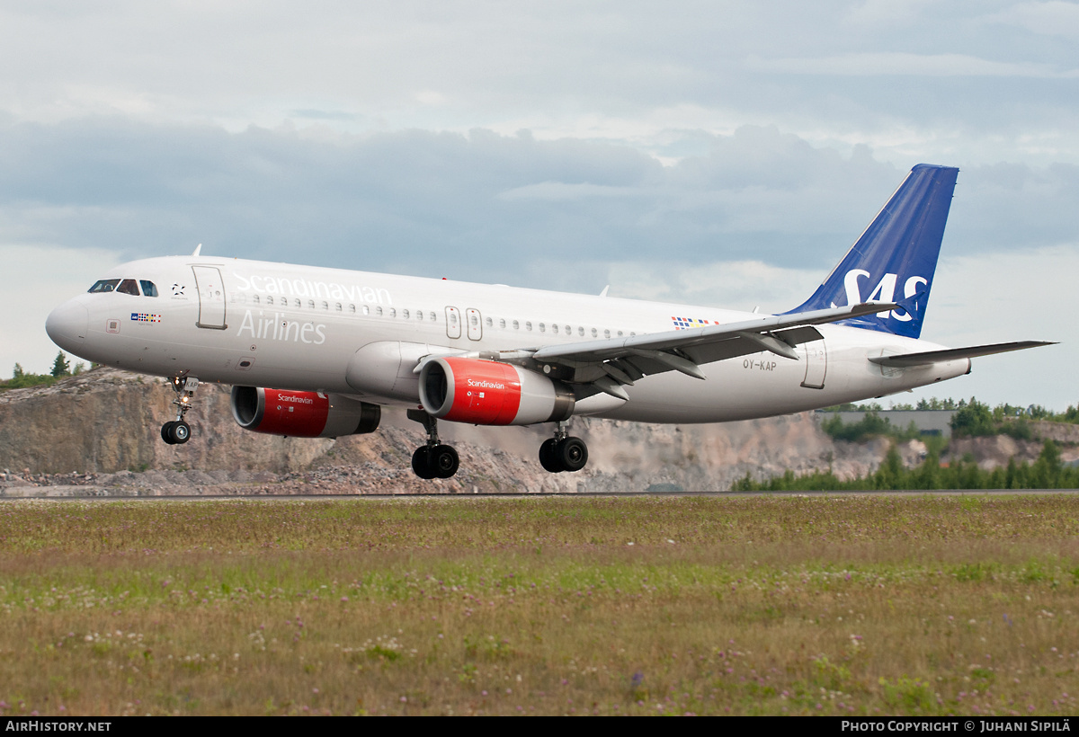 Aircraft Photo of OY-KAP | Airbus A320-232 | Scandinavian Airlines - SAS | AirHistory.net #201038