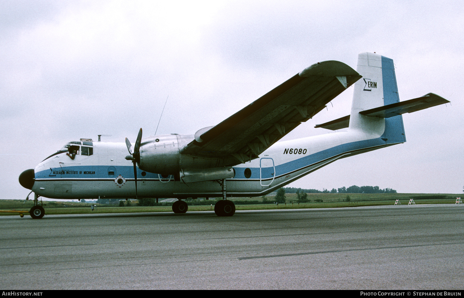 Aircraft Photo of N6080 | De Havilland Canada DHC-4A Caribou | ERIM - Environmental Research Institute of Michigan | AirHistory.net #201057