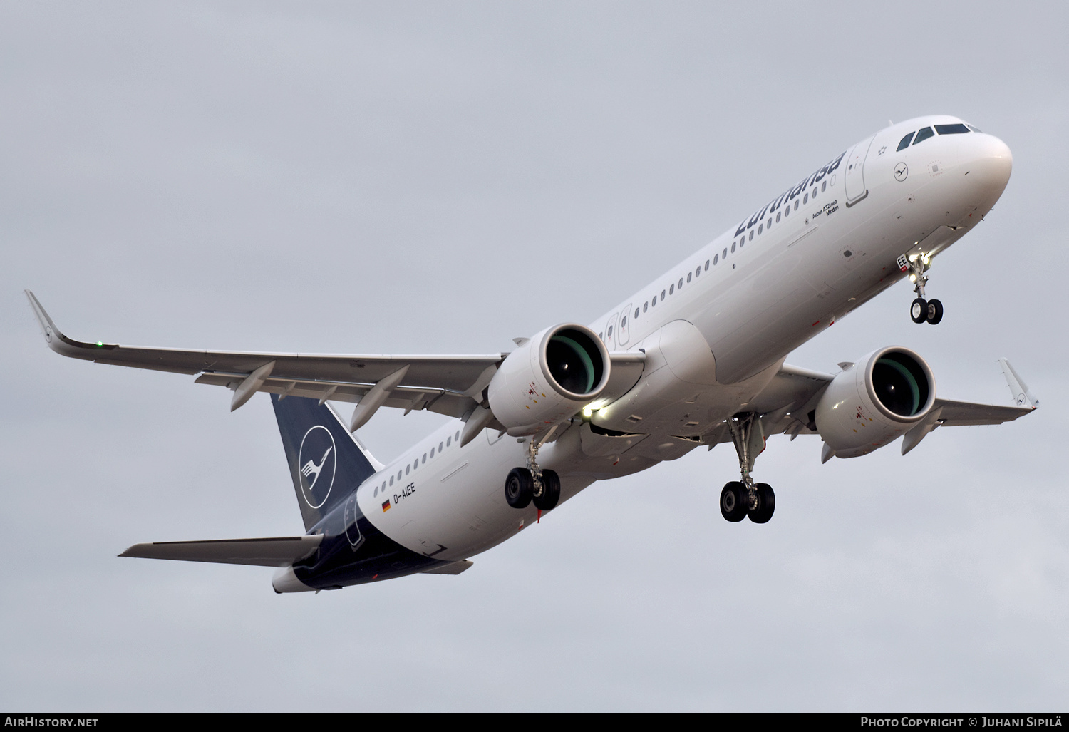 Aircraft Photo of D-AIEE | Airbus A321-271NX | Lufthansa | AirHistory.net #201065