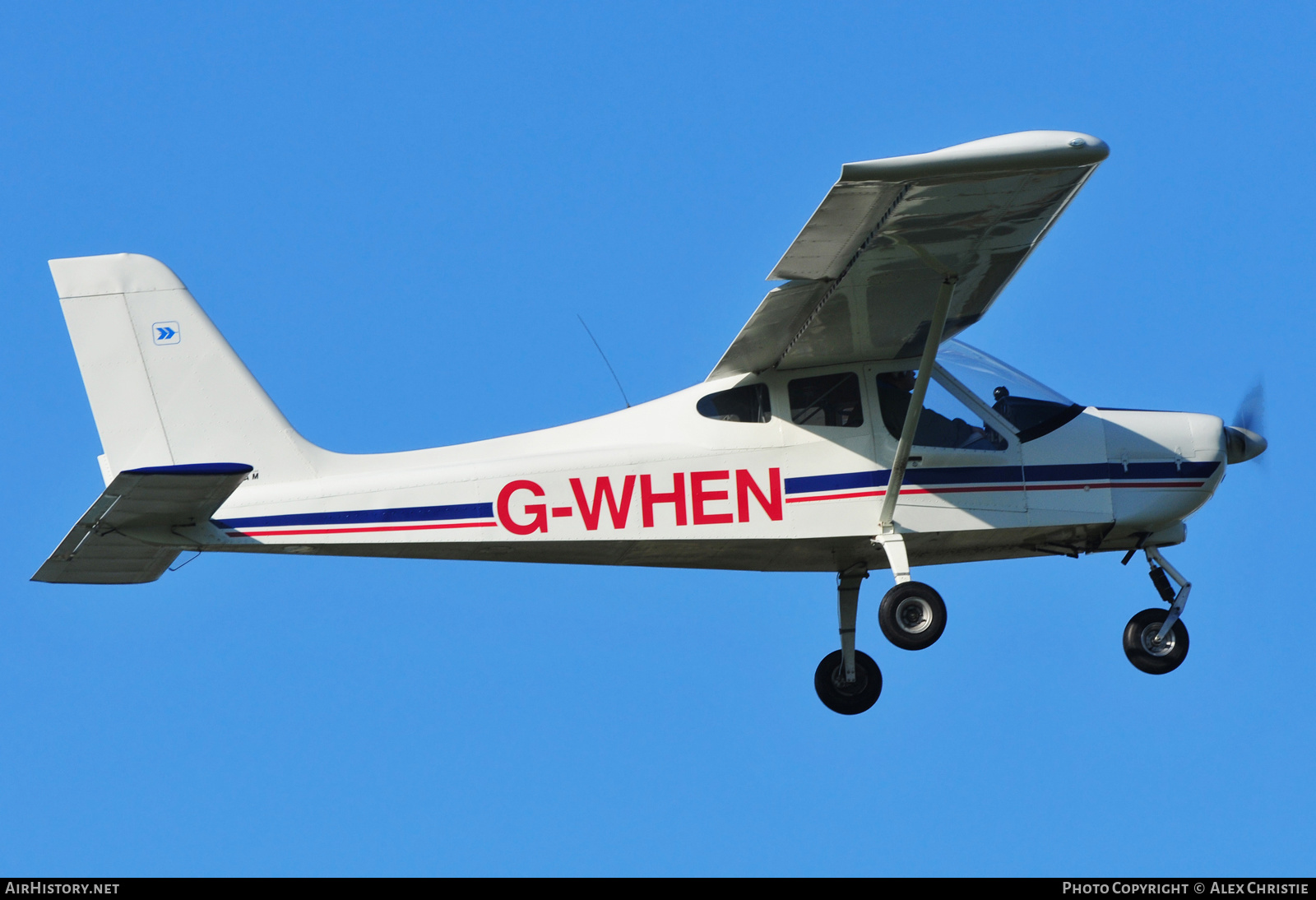 Aircraft Photo of G-WHEN | Tecnam P-92EM Echo | AirHistory.net #201078
