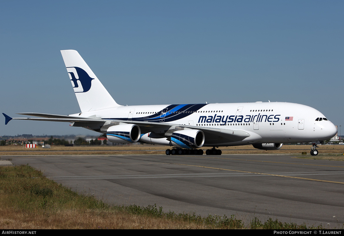 Aircraft Photo of F-WWAJ | Airbus A380-841 | Malaysia Airlines | AirHistory.net #201091