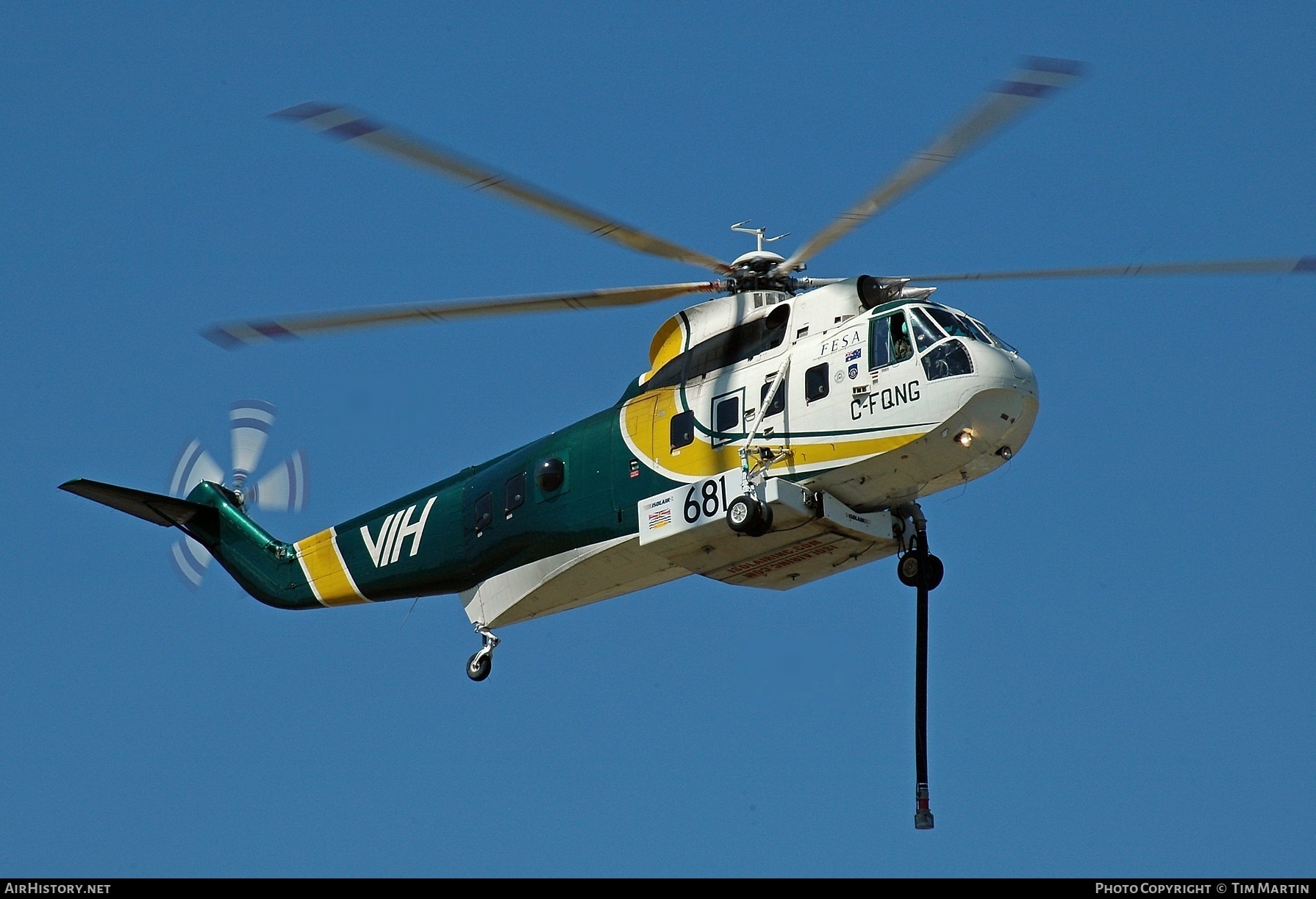 Aircraft Photo of C-FQNG | Sikorsky S-61N Shortsky | VIH - Vancouver Island Helicopters | AirHistory.net #201098