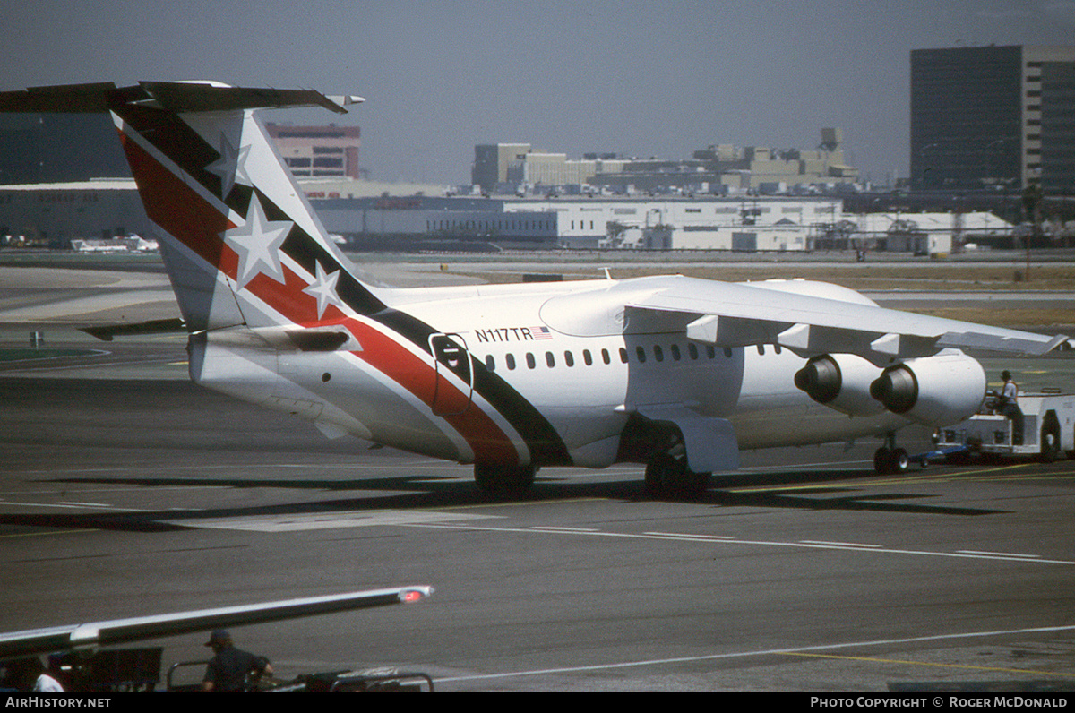 Aircraft Photo of N117TR | British Aerospace BAe-146-100 | TriStar Airlines | AirHistory.net #201104