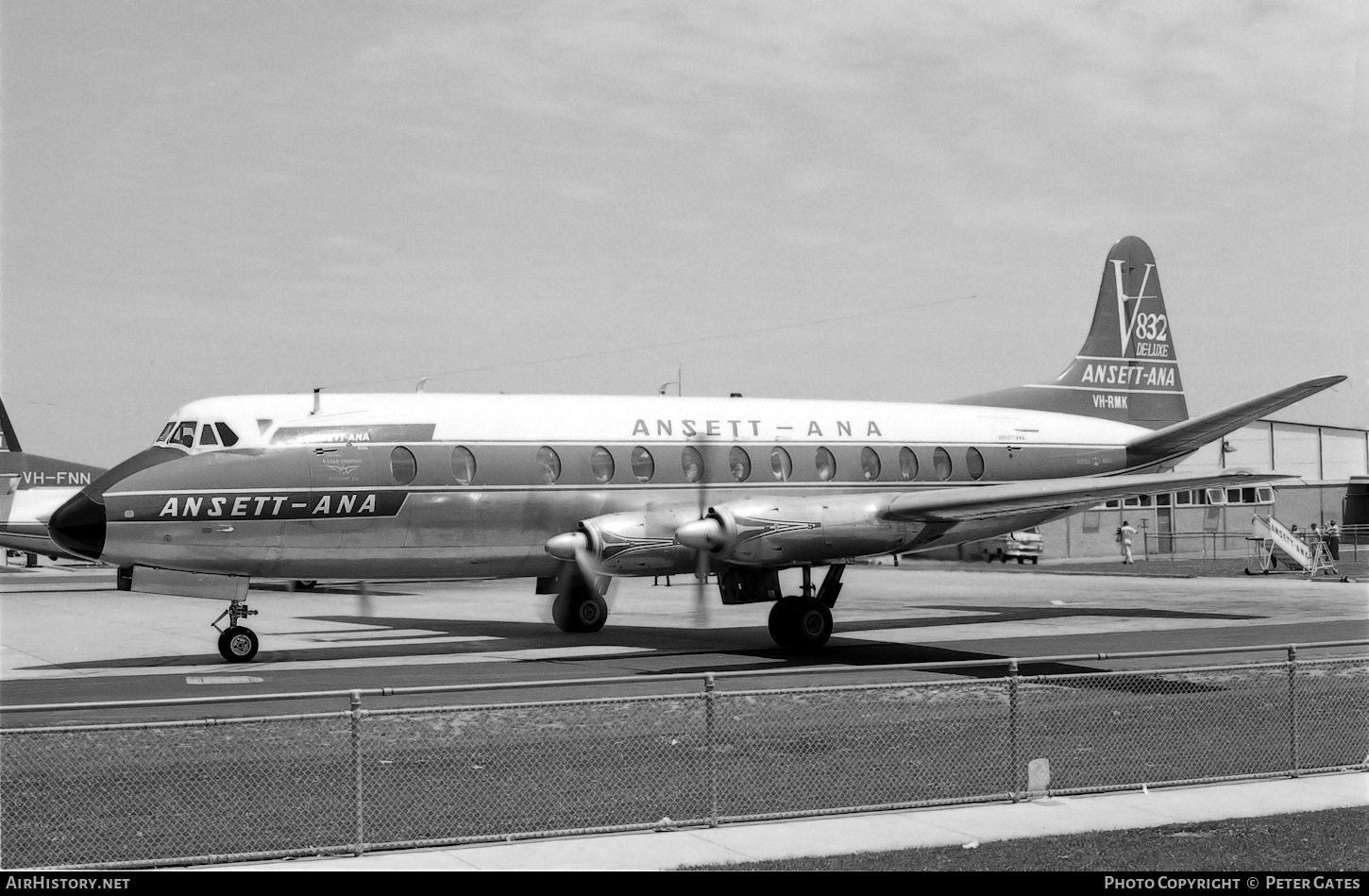 Aircraft Photo of VH-RMK | Vickers 812 Viscount | Ansett - ANA | AirHistory.net #201106