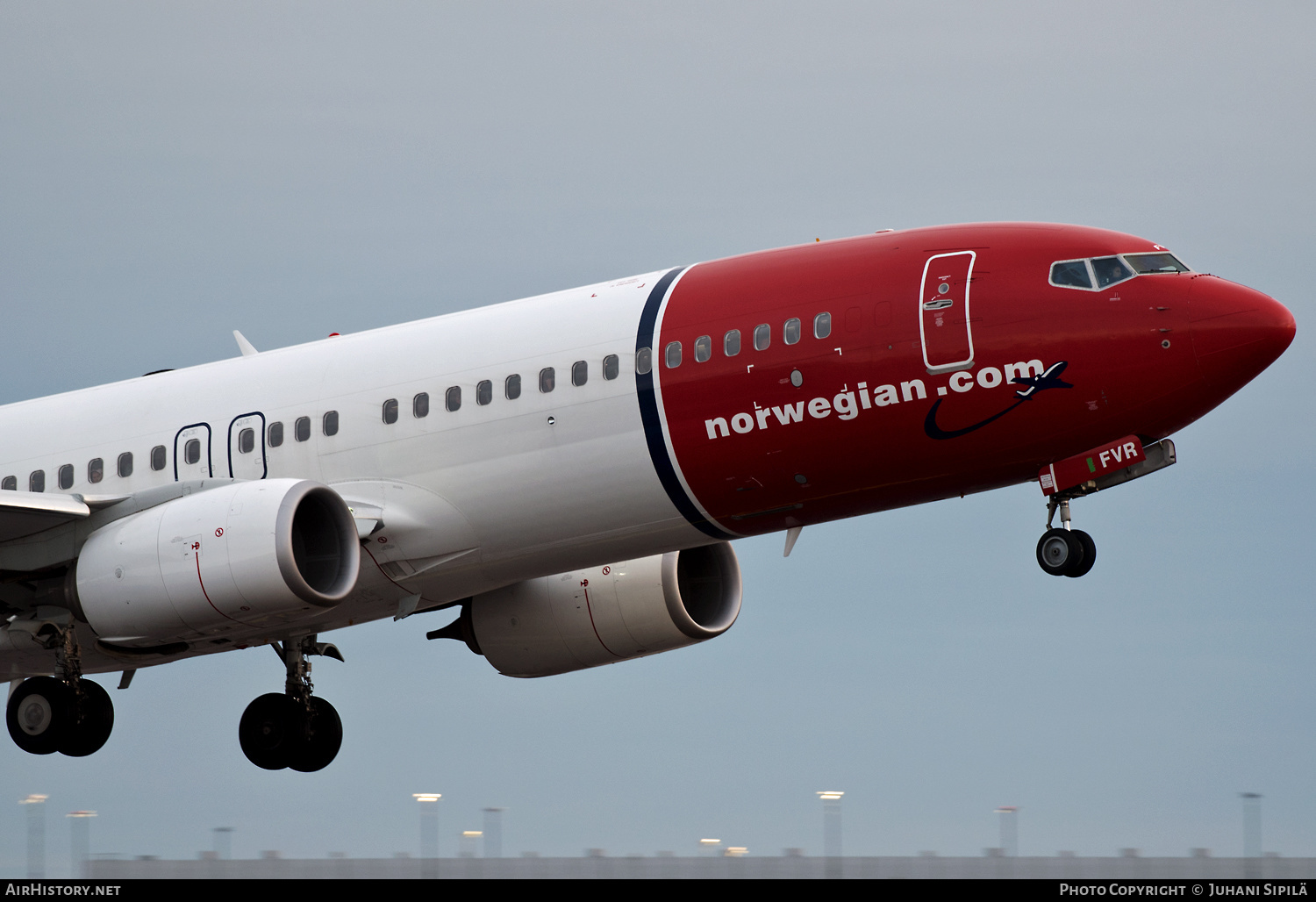 Aircraft Photo of EI-FVR | Boeing 737-8JP | Norwegian | AirHistory.net #201117