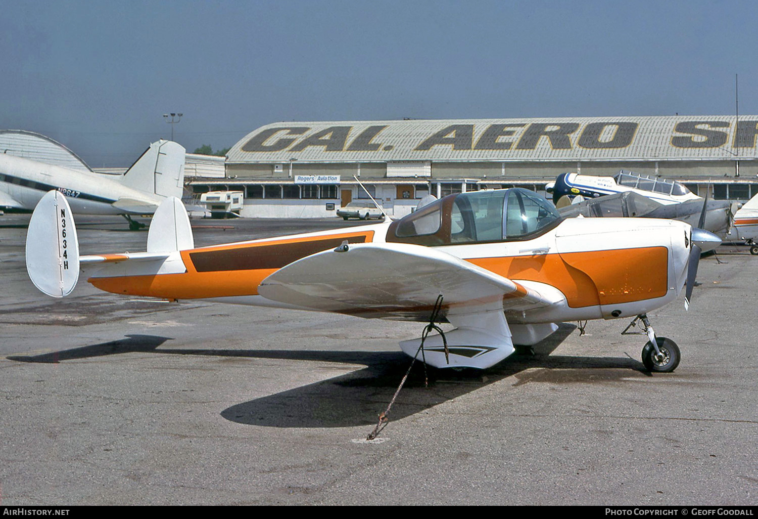 Aircraft Photo of N3436H | Erco 415C Ercoupe | AirHistory.net #201119