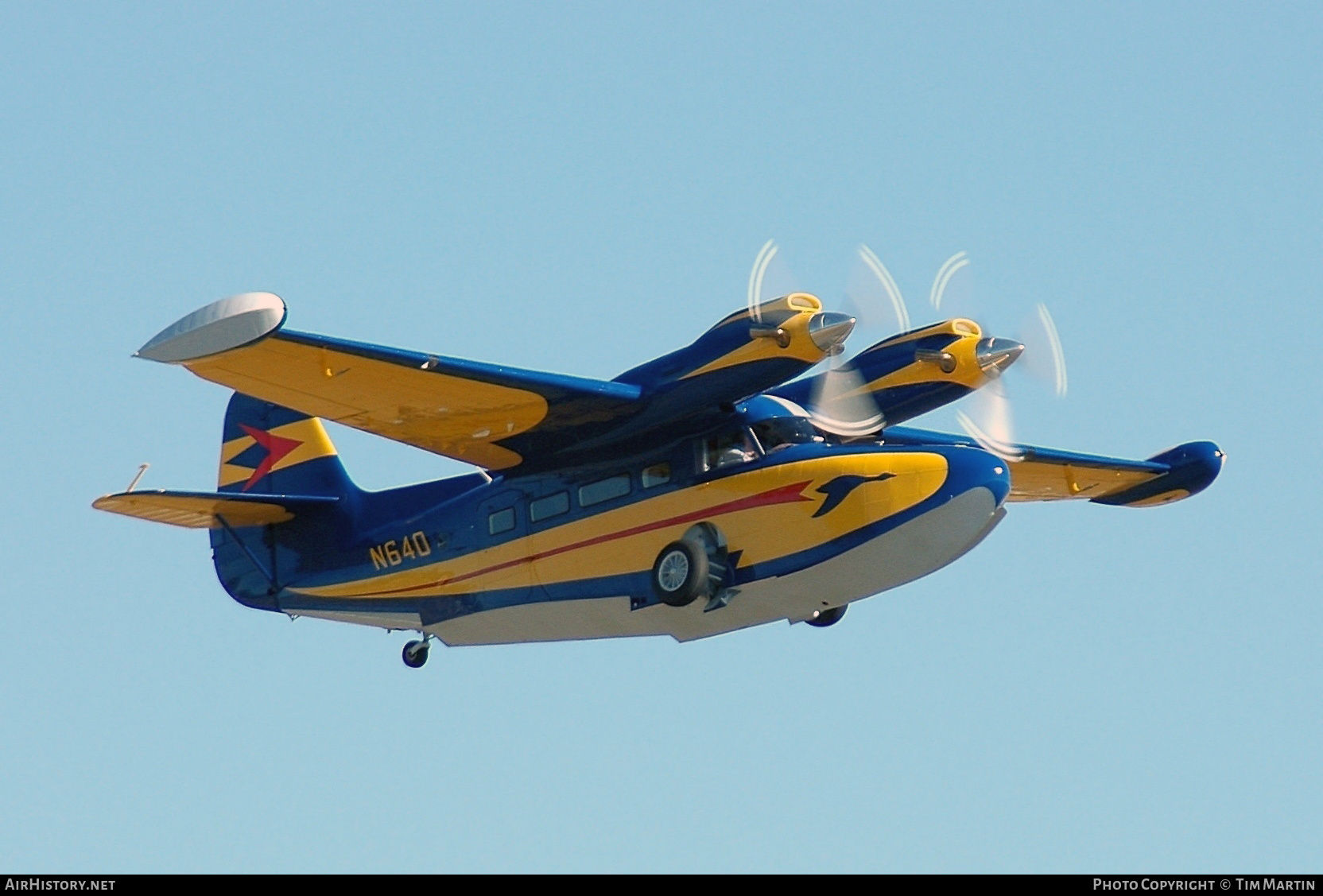 Aircraft Photo of N640 | Grumman G-21A Turbo Goose | AirHistory.net #201131