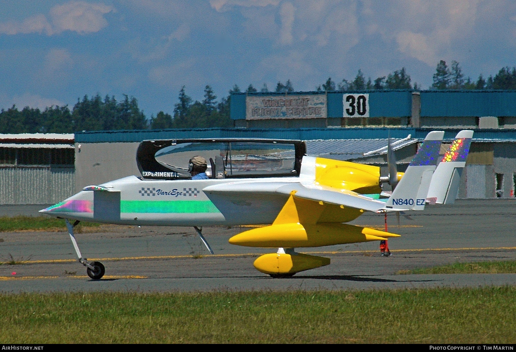 Aircraft Photo of N840EZ | Rutan 31 VariEze | AirHistory.net #201135