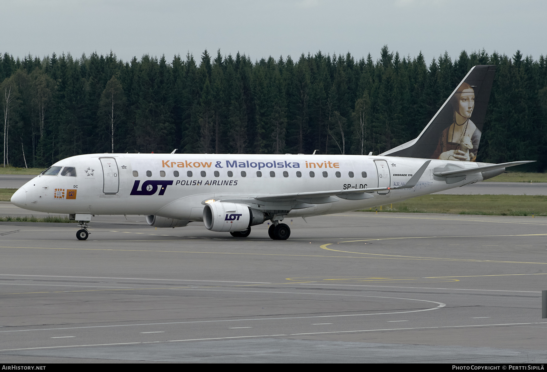 Aircraft Photo of SP-LDC | Embraer 170STD (ERJ-170-100STD) | LOT Polish Airlines - Polskie Linie Lotnicze | AirHistory.net #201153