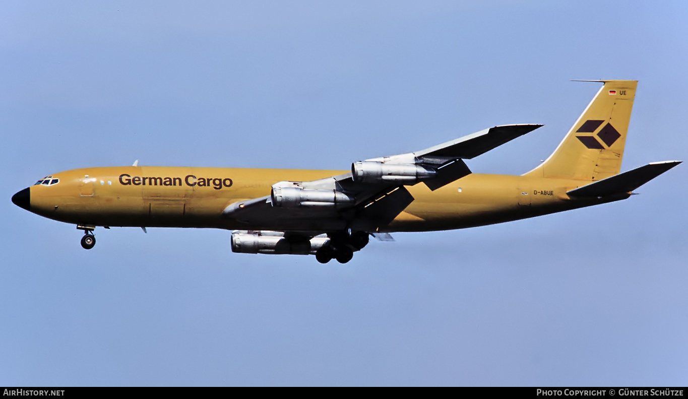 Aircraft Photo of D-ABUE | Boeing 707-330C | German Cargo | AirHistory.net #201161