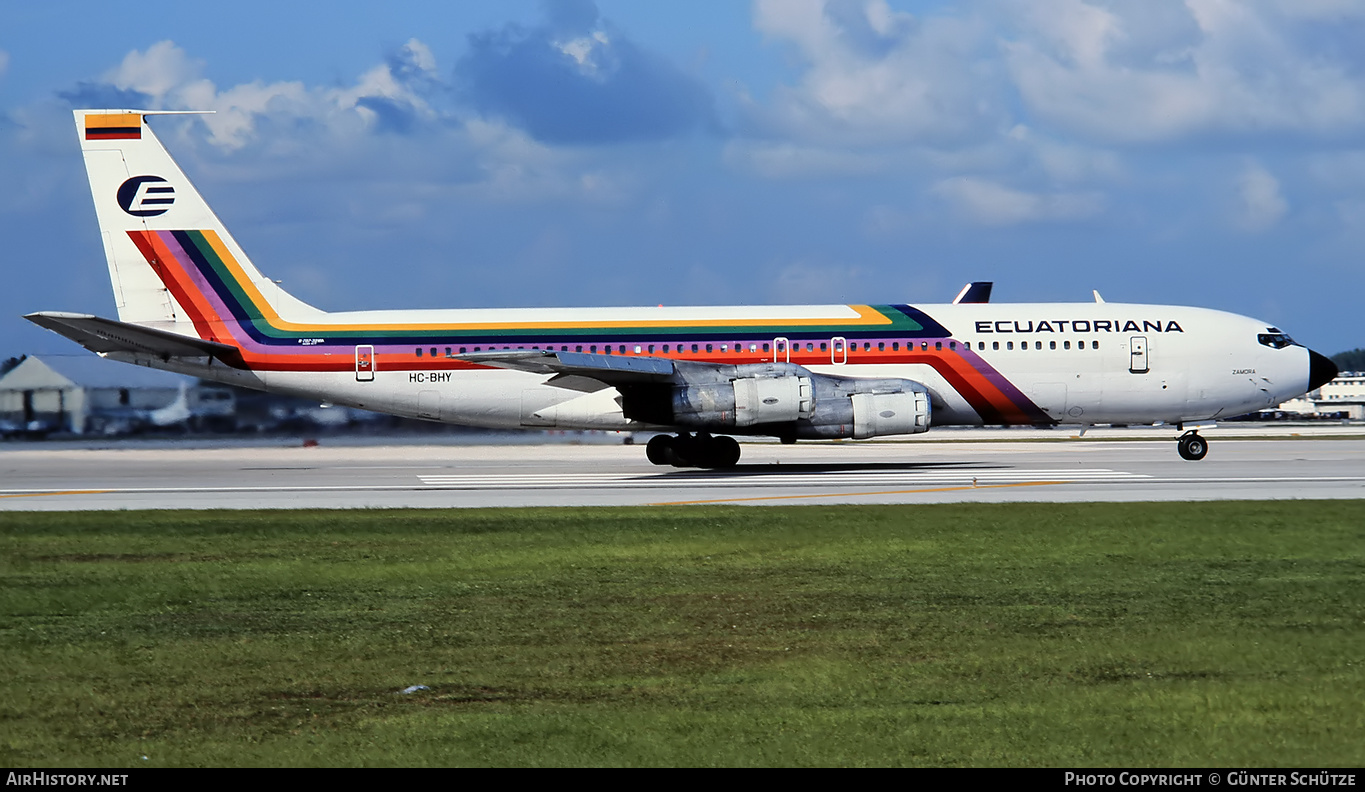 Aircraft Photo of HC-BHY | Boeing 707-321B | Ecuatoriana | AirHistory.net #201164