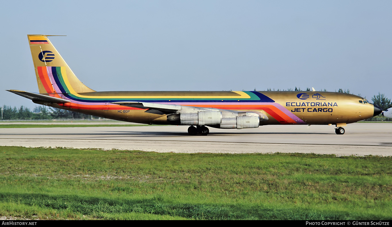 Aircraft Photo of HC-BGP | Boeing 707-321C | Ecuatoriana Jet Cargo | AirHistory.net #201181