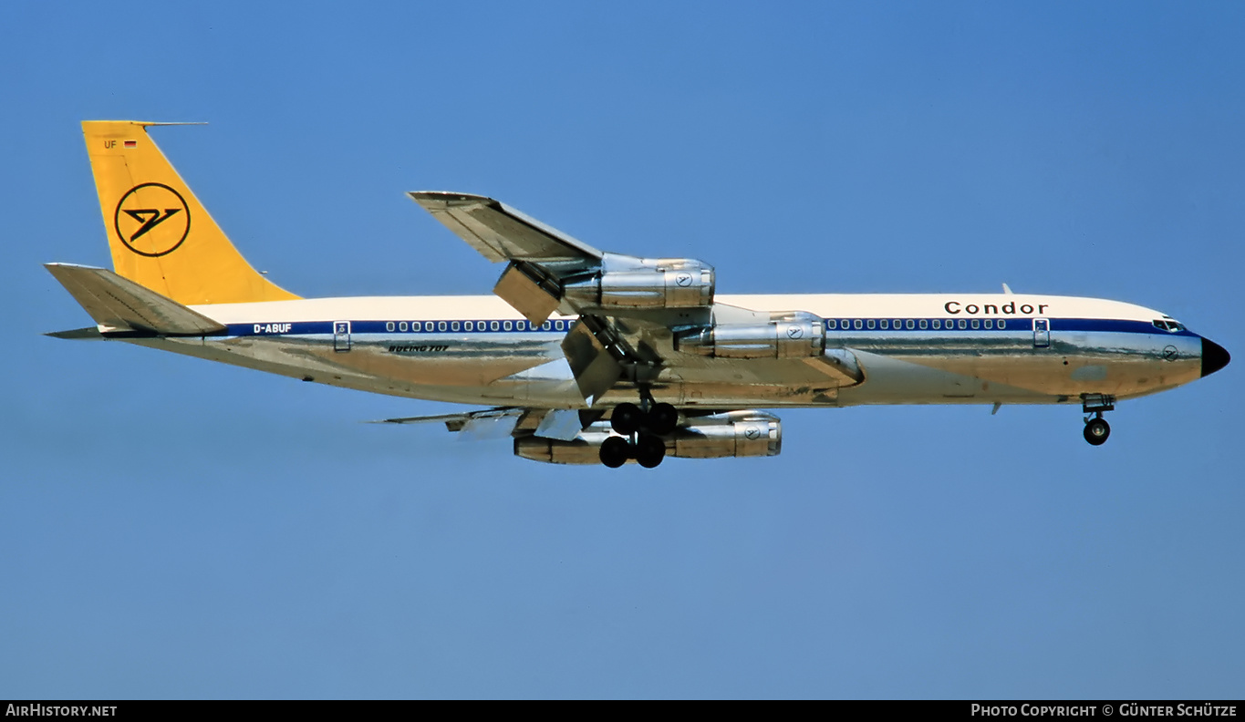 Aircraft Photo of D-ABUF | Boeing 707-330B | Condor Flugdienst | AirHistory.net #201184