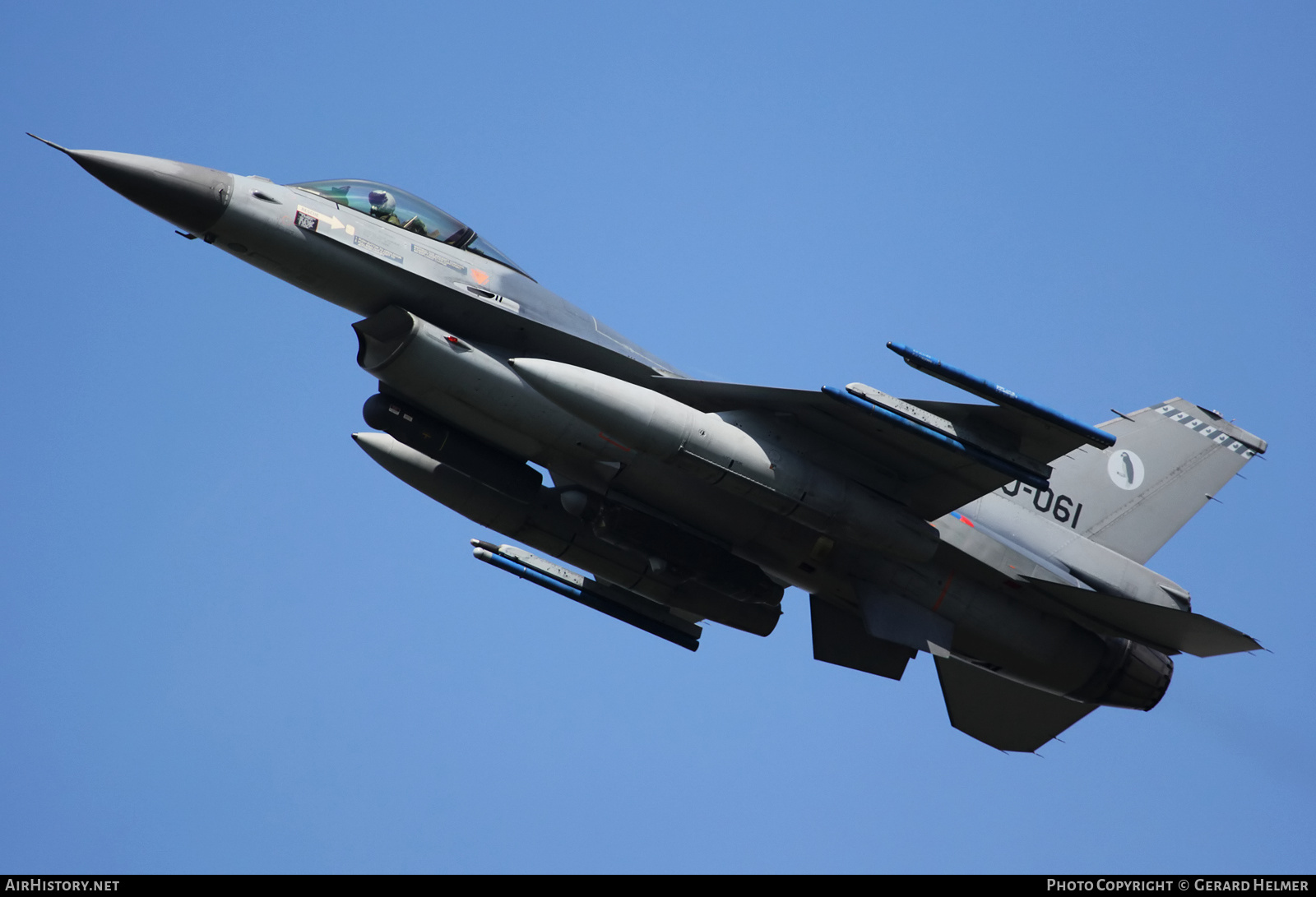 Aircraft Photo of J-061 | General Dynamics F-16AM Fighting Falcon | Netherlands - Air Force | AirHistory.net #201185