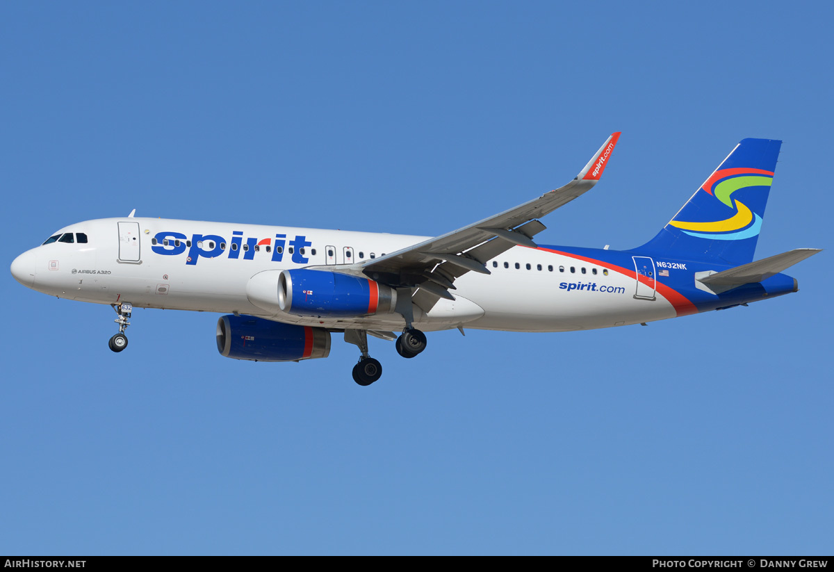 Aircraft Photo of N632NK | Airbus A320-232 | Spirit Airlines | AirHistory.net #201199