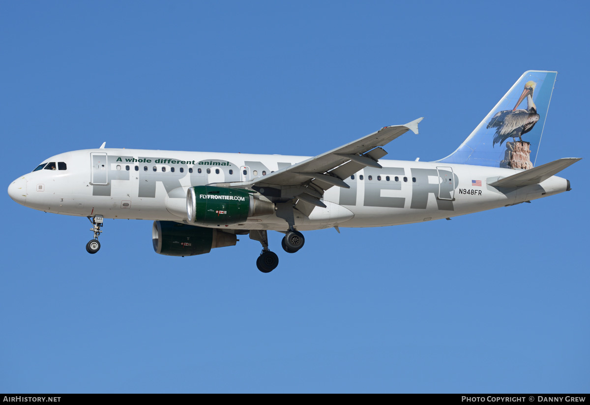 Aircraft Photo of N948FR | Airbus A319-112 | Frontier Airlines | AirHistory.net #201203