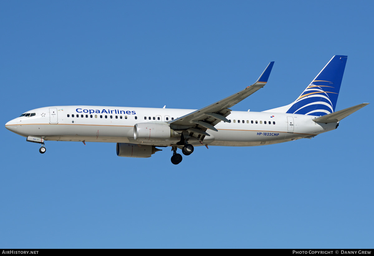 Aircraft Photo of HP-1822CMP | Boeing 737-8V3 | Copa Airlines | AirHistory.net #201205
