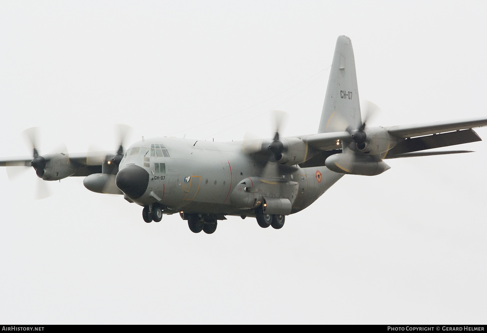 Aircraft Photo of CH-07 | Lockheed C-130H Hercules | Belgium - Air Force | AirHistory.net #201214