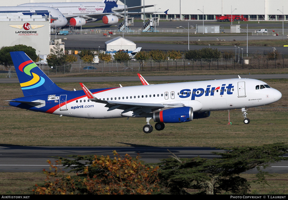 Aircraft Photo of F-WWIY | Airbus A320-232 | Spirit Airlines | AirHistory.net #201215