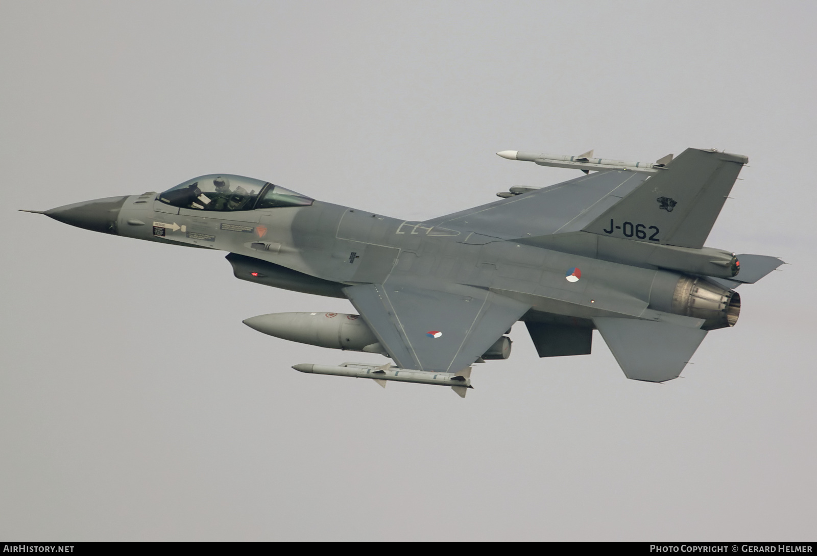 Aircraft Photo of J-062 | General Dynamics F-16AM Fighting Falcon | Netherlands - Air Force | AirHistory.net #201236