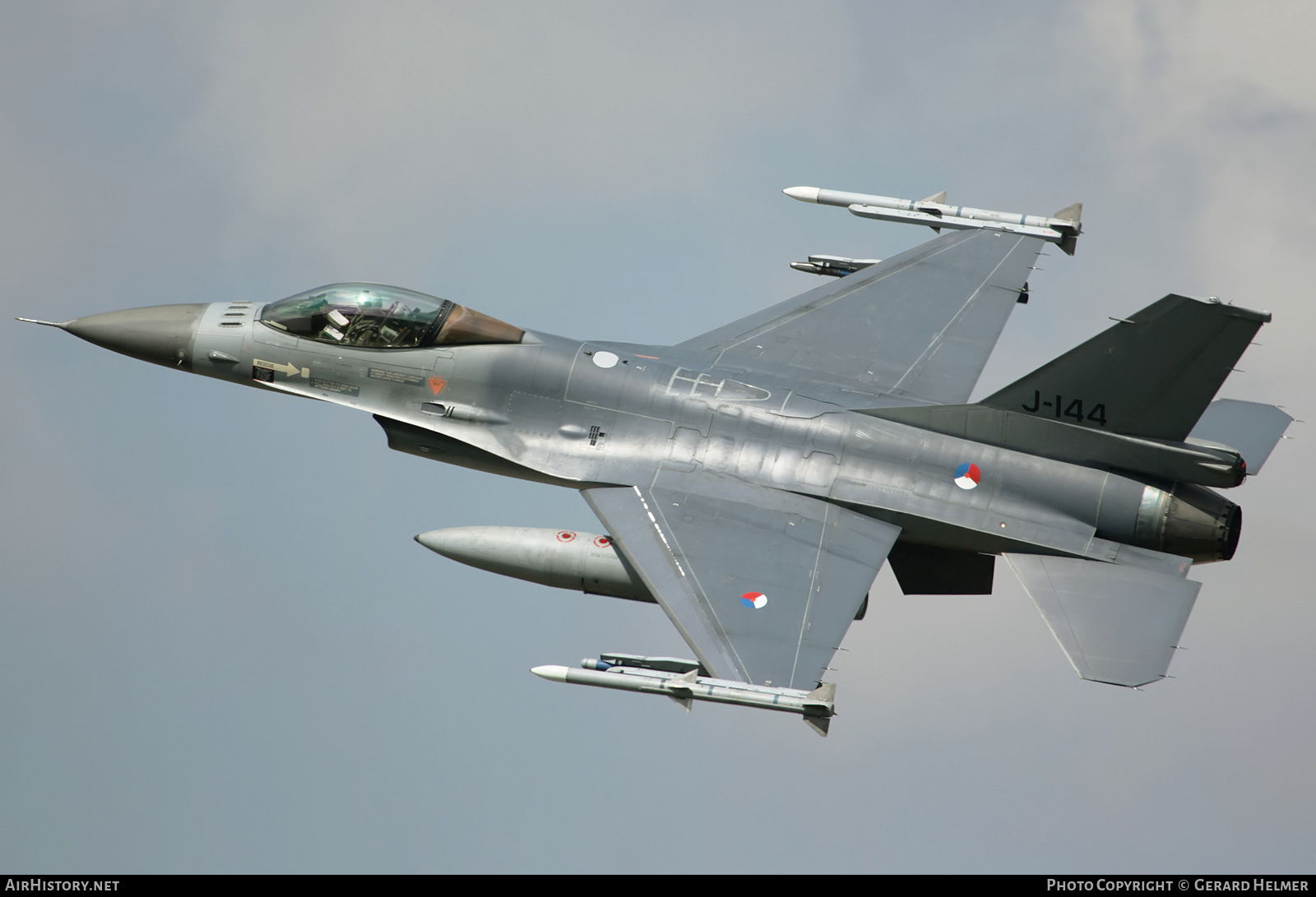 Aircraft Photo of J-144 | General Dynamics F-16AM Fighting Falcon | Netherlands - Air Force | AirHistory.net #201237